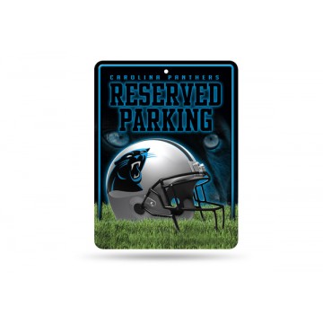 Carolina Panthers Metal Parking Sign  